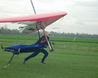 powered hang glider