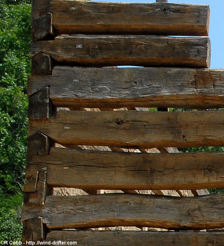 Log corners